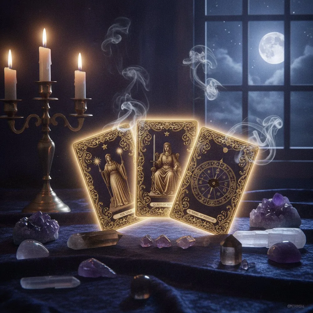 Aluna tarot kartları